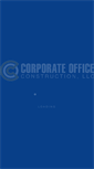 Mobile Screenshot of corporateofficeconstruction.com
